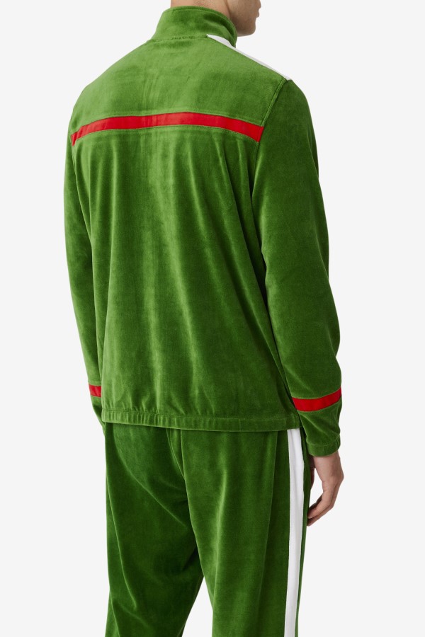 Fila Formal Garden/White/Red Ravid Velour Jacket