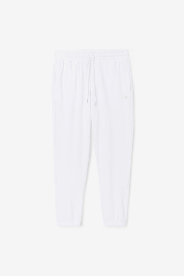 Deverall Velour Pant Fila White