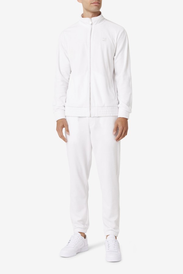 Deverall Velour Pant Fila White
