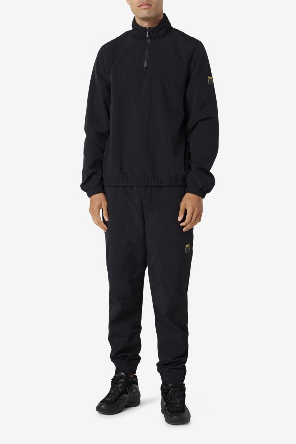 Magnus 1/4 Zip Track Jacket Black Fila