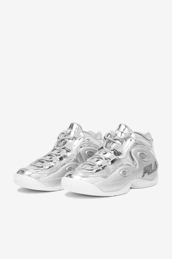 Metallic Silver Fila Grant Hill 3 Metallic