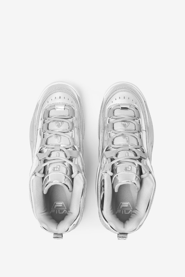 Metallic Silver Fila Grant Hill 3 Metallic