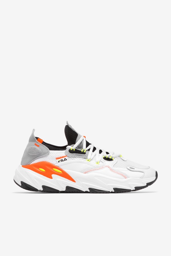 White/Black/Orange Men's Ray Tacer Evo 2 Fila