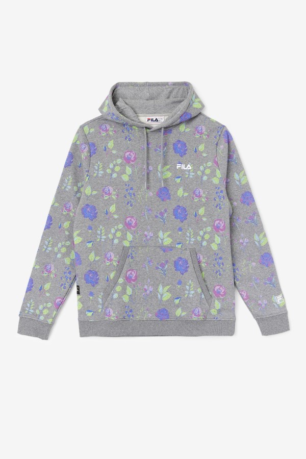 Ashokane Hoodie Fila Heather/Floral Print