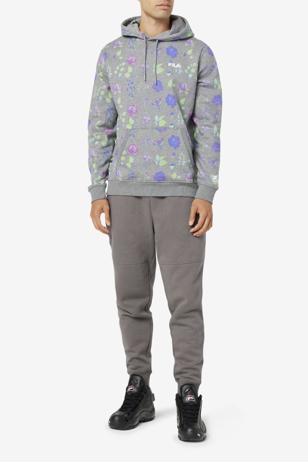 Ashokane Hoodie Fila Heather/Floral Print