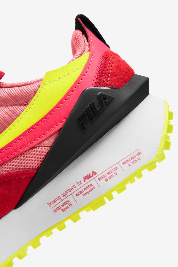 Fila Tea Rose/Diva Pink/Black Big Kids\' Renno N-Generation