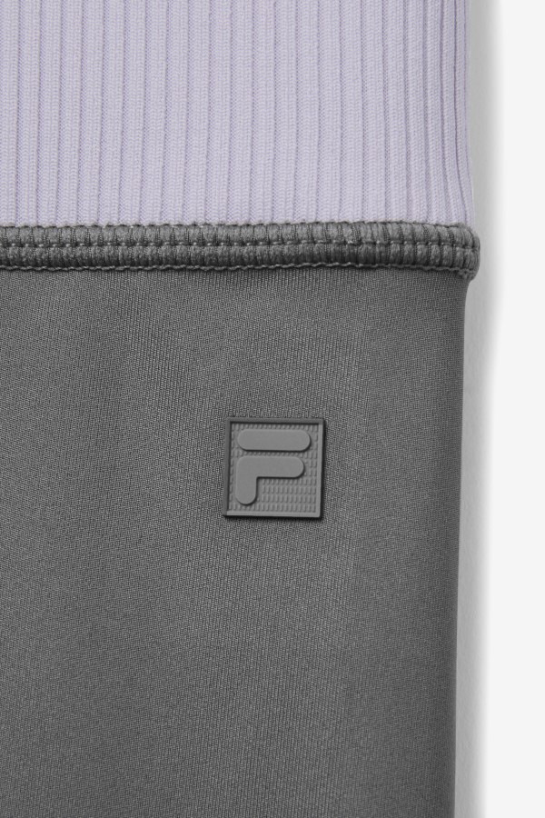Forza 8\" Texture Bike Short Fila Gargoyle/Lavender Blue