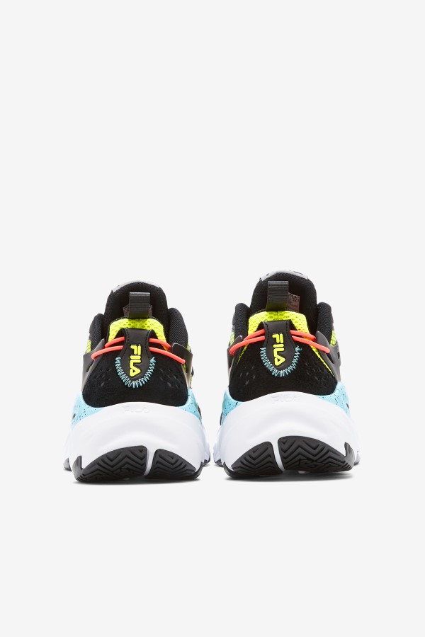 Fila Black/White/Yellow Men\'s Ray Tracer Evo