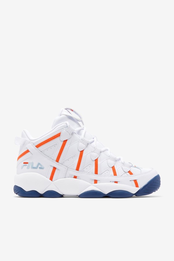 Men's Stackhouse Spaghetti White/Red Orange/Blue Fila