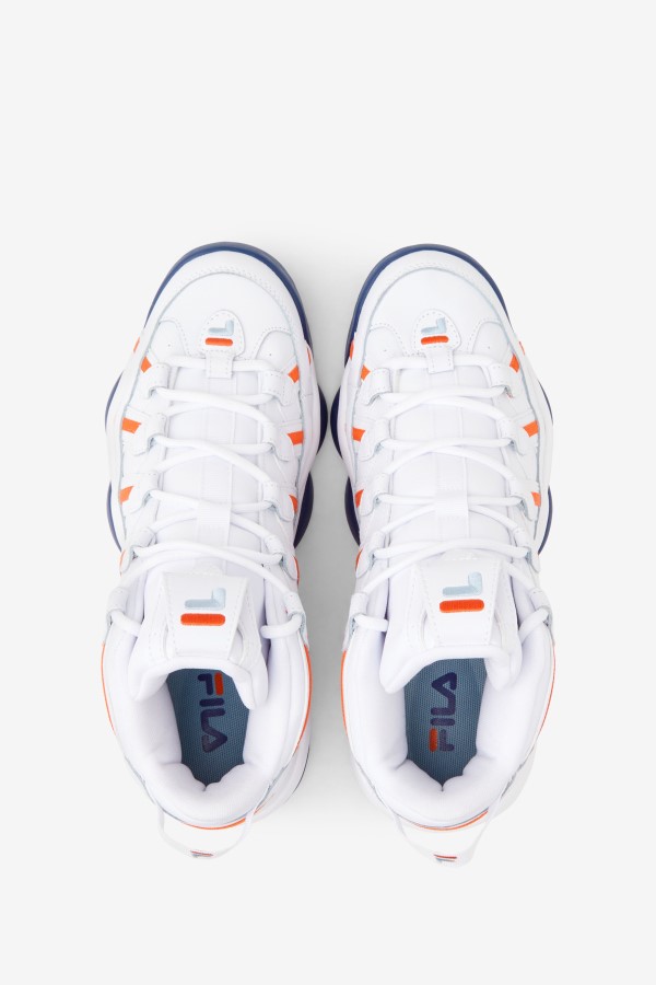 Men\'s Stackhouse Spaghetti White/Red Orange/Blue Fila