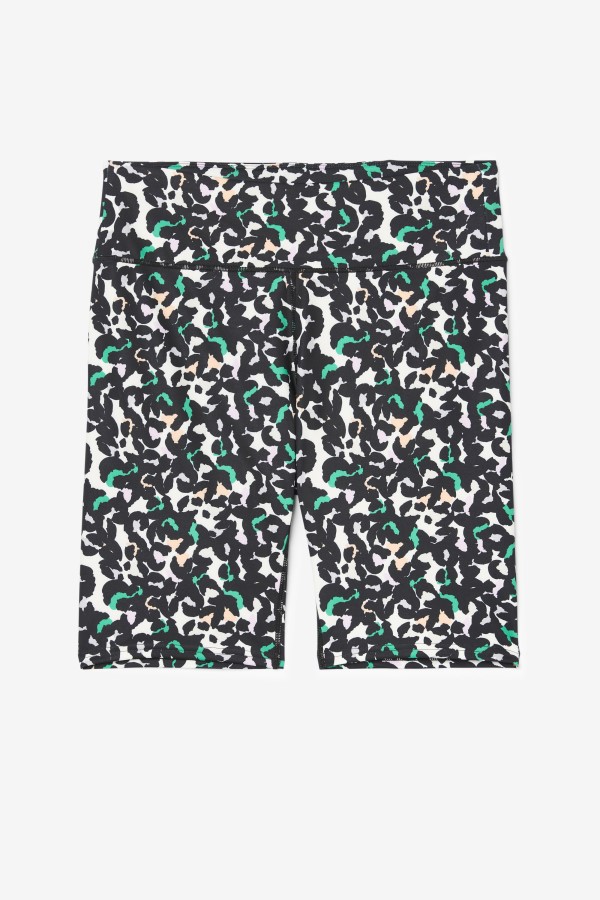 Black Animal Fila Forza 8" Bike Short