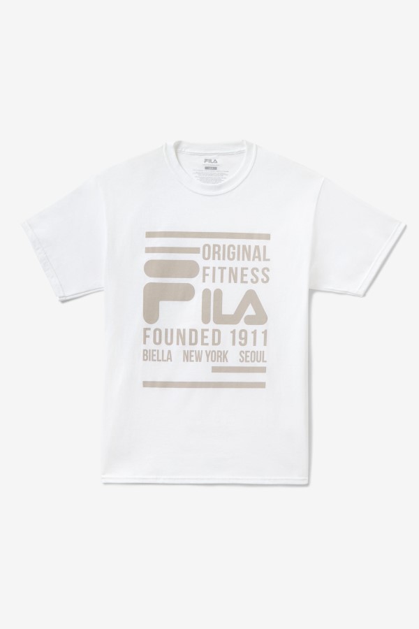 Original Fitness Tee Fila White