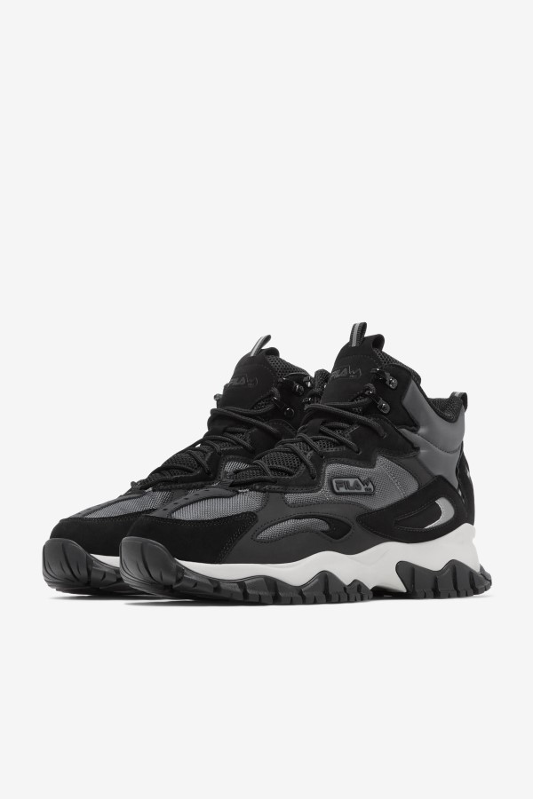 Shadow/Black/Silver Gray Men\'s Ray Tracer Tr 2 Mid Fila