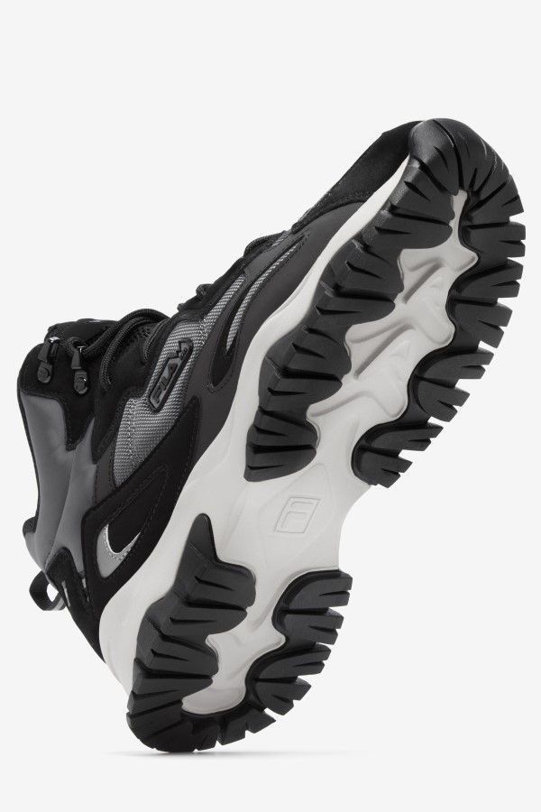 Shadow/Black/Silver Gray Men\'s Ray Tracer Tr 2 Mid Fila
