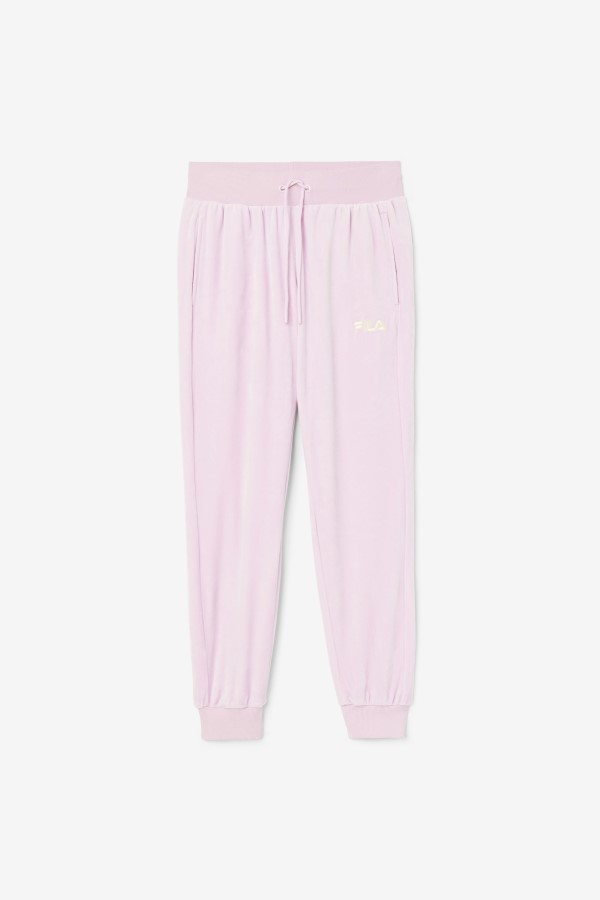 Fila Zura Velour Jogger Orchid