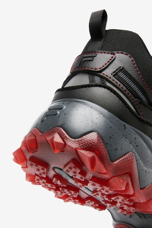 Men\'s Oakmont Tr Mid Black/Red Fila