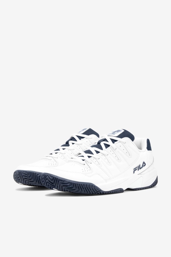 Men\'s double bounce Fila White/Navy