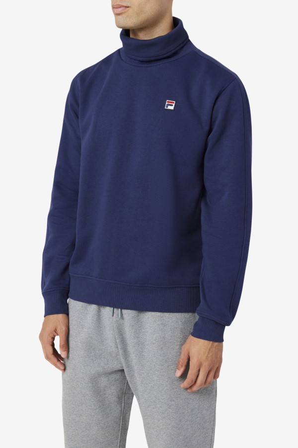 Noah Fleece Turtleneck Peacoat Fila