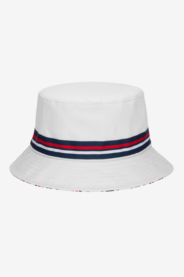 reversible bucket hat White Fila