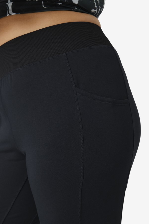 Black Fi-Lux Slim Leg Pant Fila