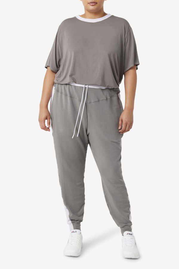 Fi-Lux Texture Jogger Fila Gargoyle/Lavender Blue