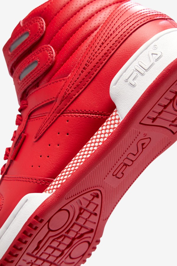 Big Kids\' F-14 Red/White/Black Fila