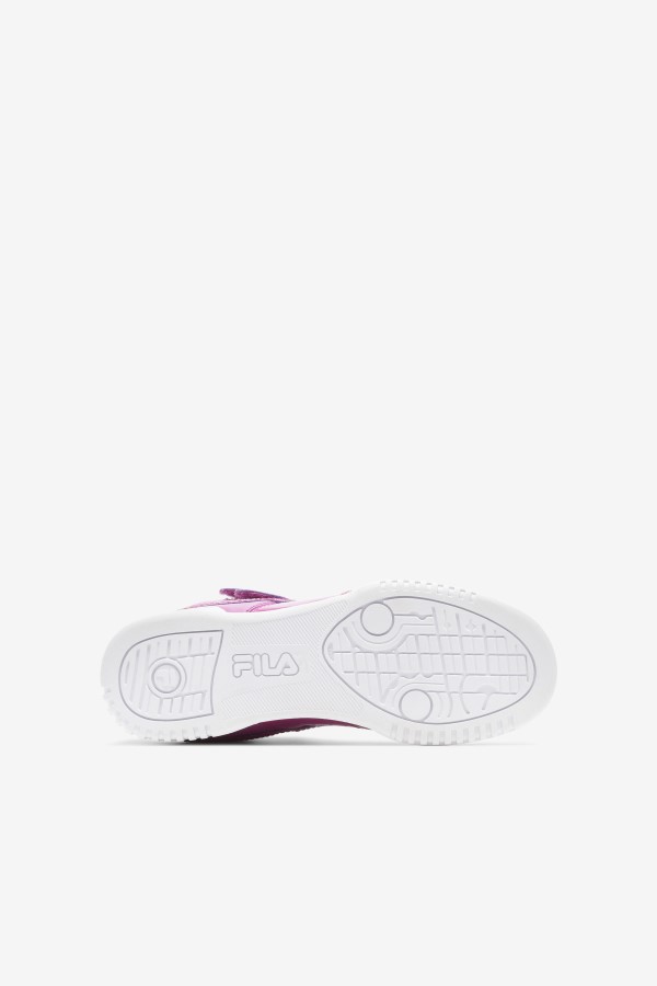 Iridescent/Purple/White Fila Little Kids\' F-14 Iridescent
