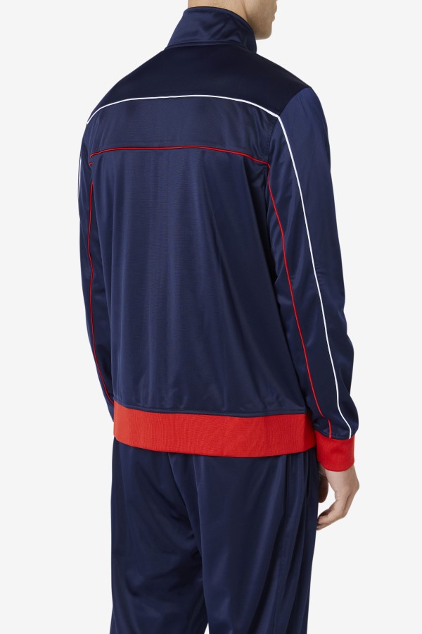 Fila Navy/Red/White Wayan Track Jacket