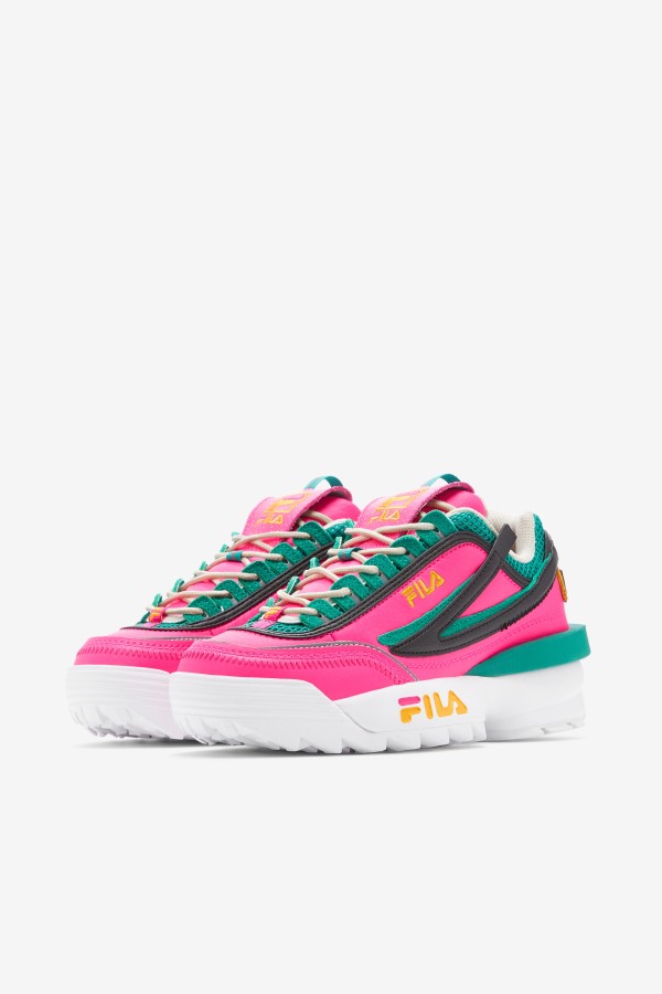 Women\'s Disruptor 2 EXP Fila Pink Glow/Gold/Gardenia
