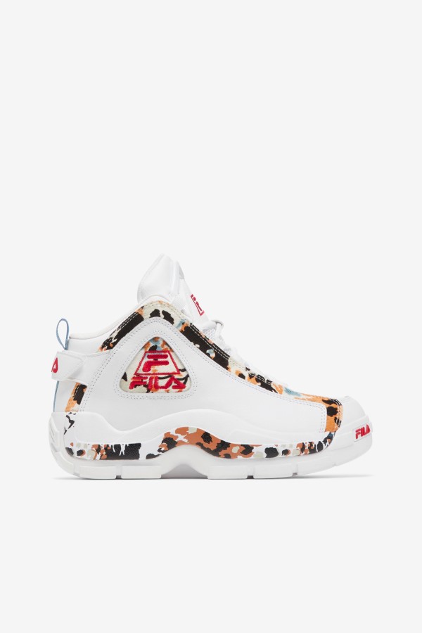 White/Red Fila Women's Grant Hill 2