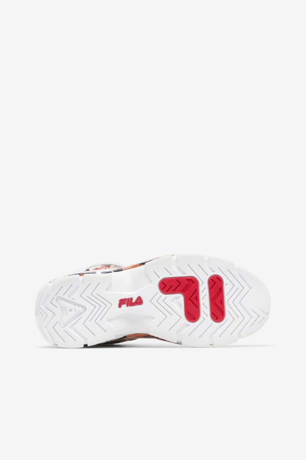 White/Red Fila Women\'s Grant Hill 2