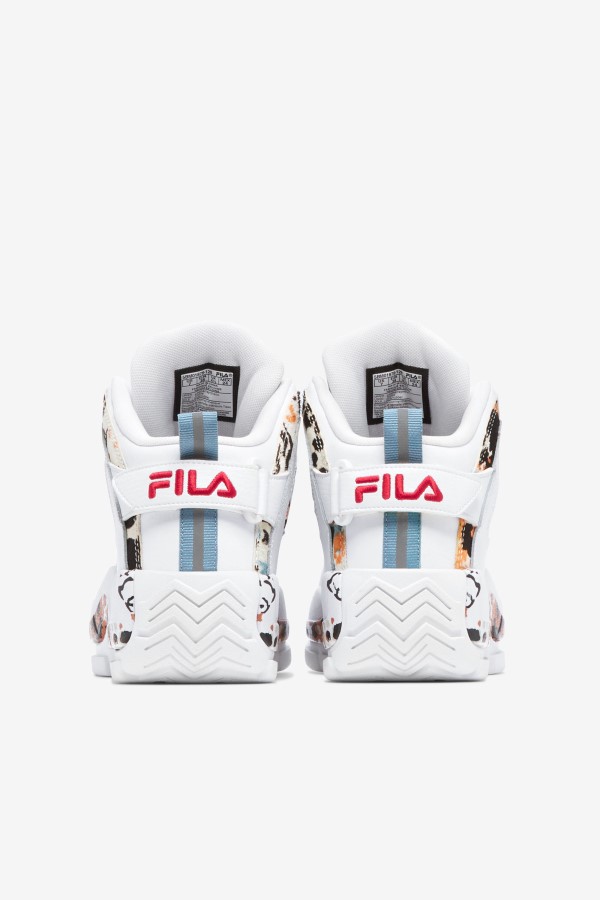 White/Red Fila Women\'s Grant Hill 2