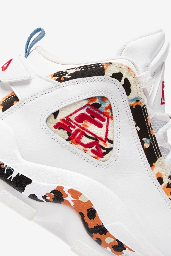 White/Red Fila Women\'s Grant Hill 2