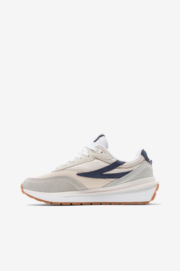 Bleached Sand/Navy/White Fila Women\'s Renno