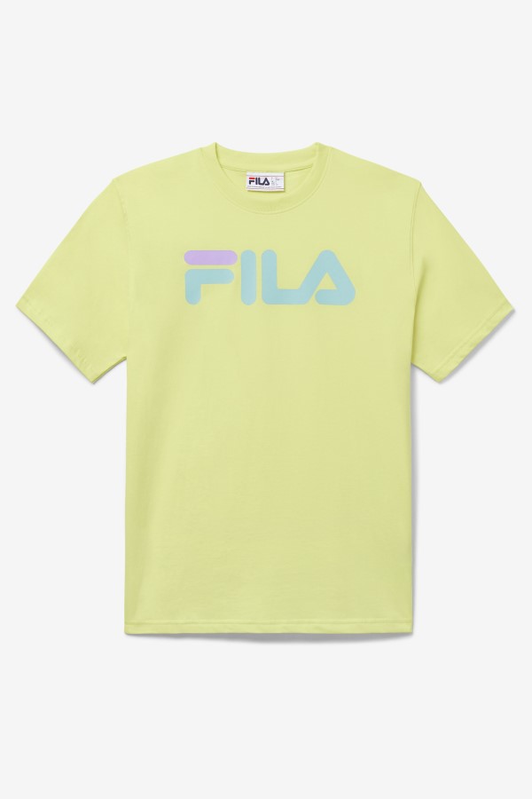 Men's Eagle Tee Pale Lime Yellow Fila