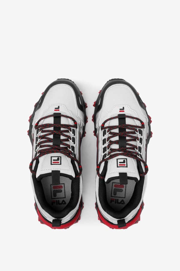 Fila Big Kids\' Oakmont TR Metallic Silver/Black/Red