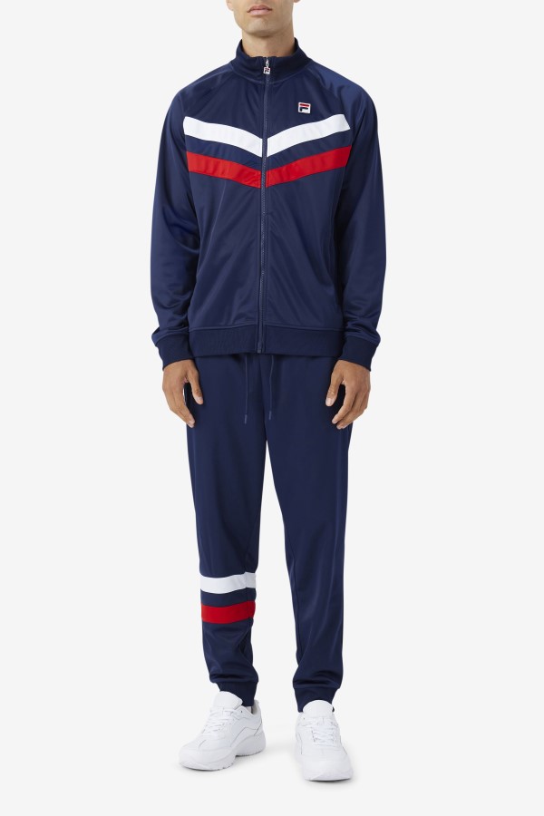 Fila Navy/Red/White Jaya Track Pant