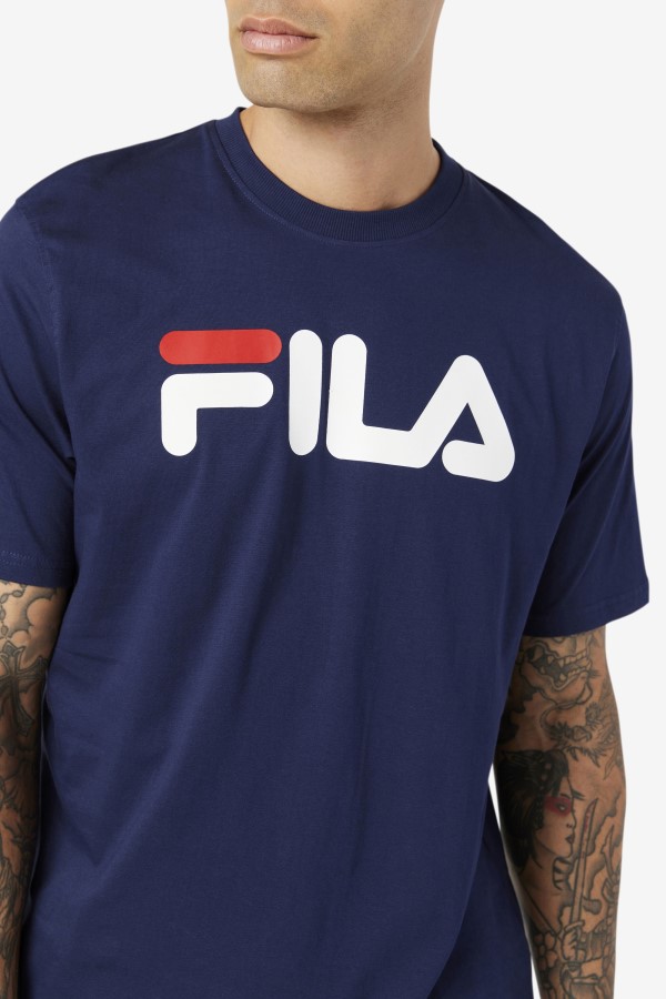 Fila Men\'s Eagle Tee Peacoat/White/Chinese Red