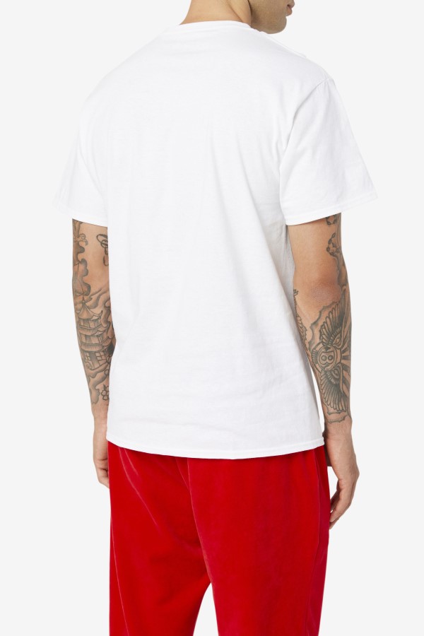 White/Navy/Red Original Fitness Tee Fila