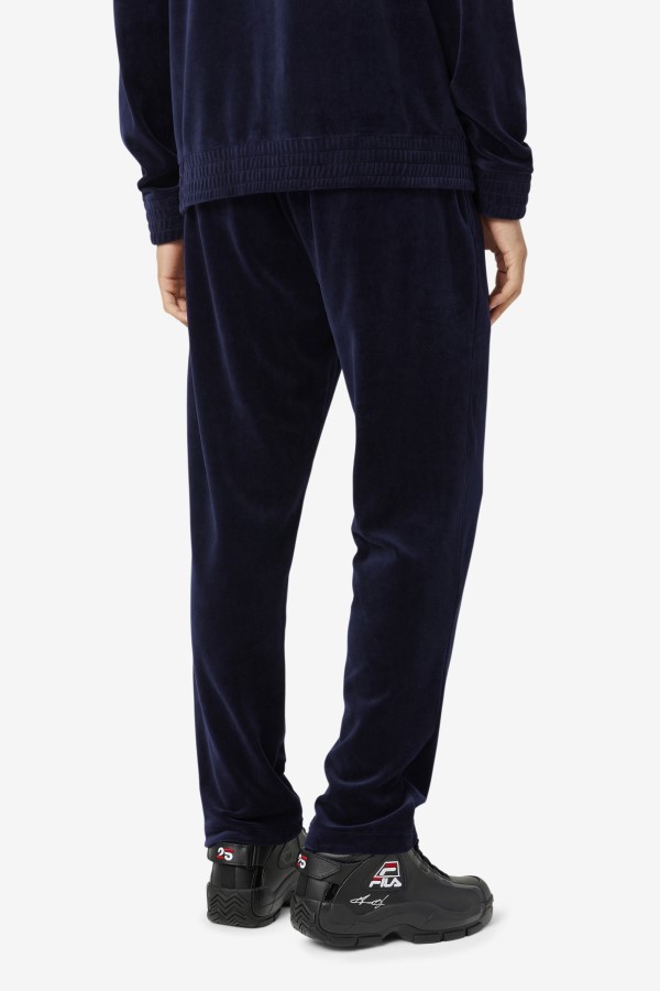 O-Fit Velour Pant Fila Navy/Gardenia/Red