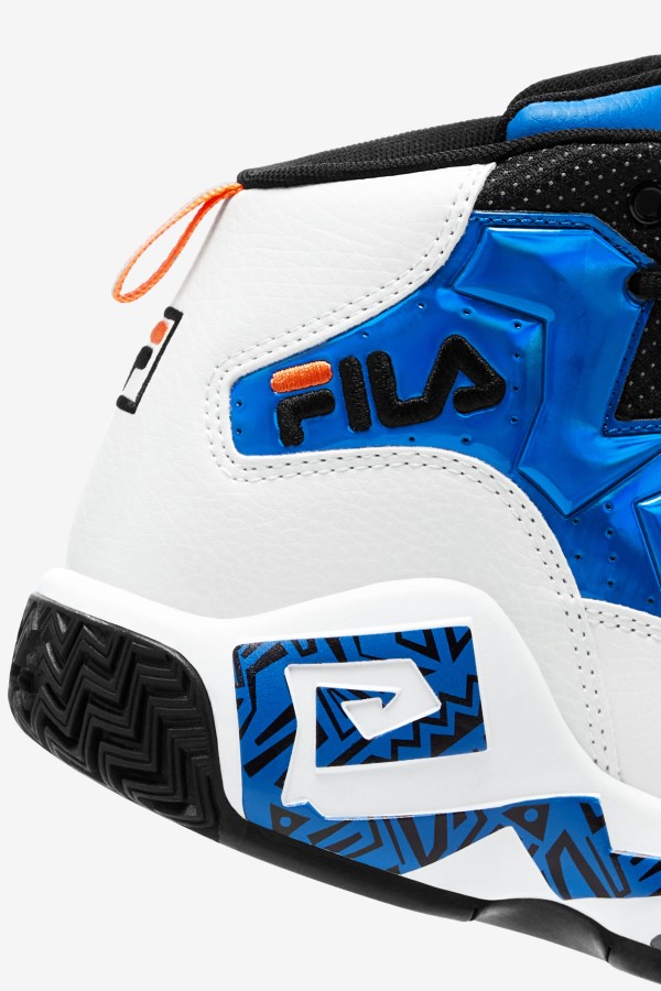White/Blue/Orange Fila Big Kids\' Mb Night Walk