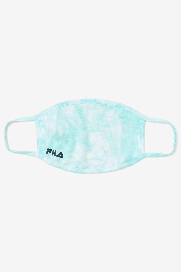 Aqua Blue Tie Dye Aqua Blue Tie Dye Face Mask Fila