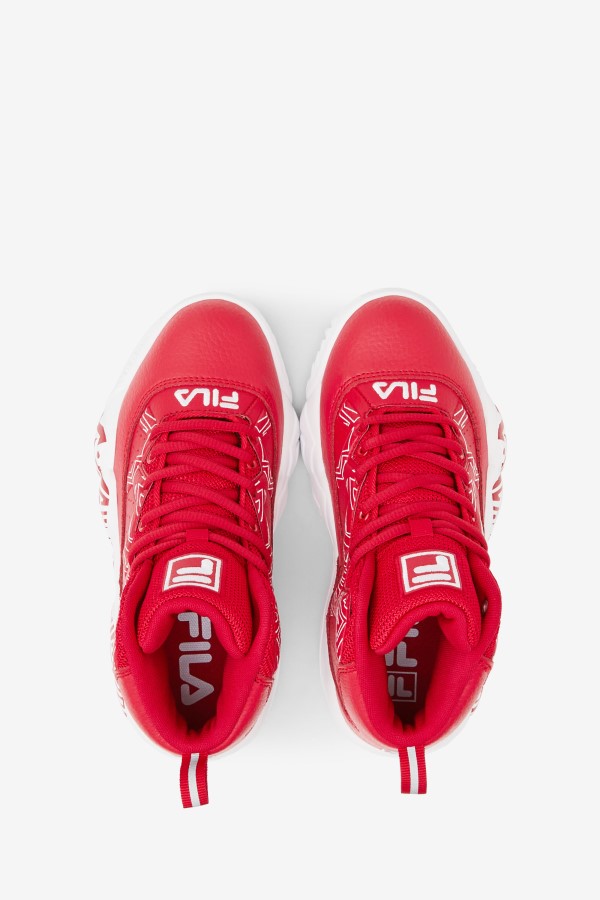 Big Kids\' MB Red/White Fila