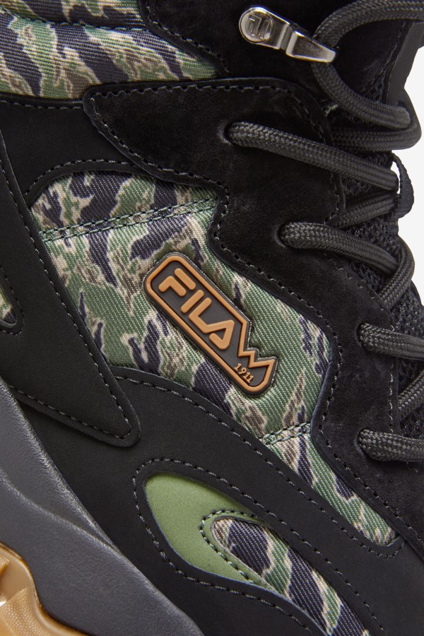 Black/Chive/Gum Fila Men\'s Ray Tracer TR 2 MID