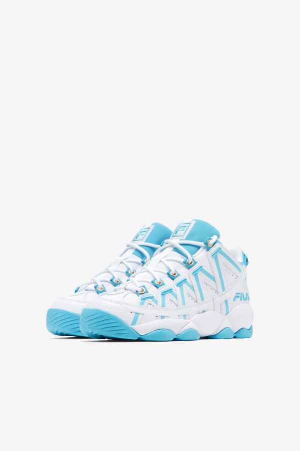 Fila White/Bluefish Little Kids\' Stackhouse