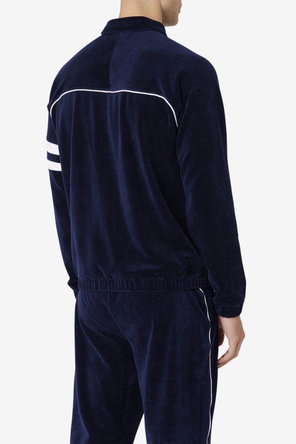 Fila Verdy Velour Jacket Navy/White