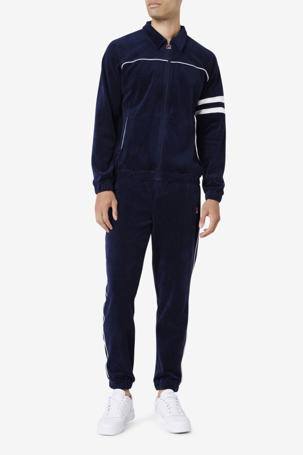 Fila Verdy Velour Jacket Navy/White
