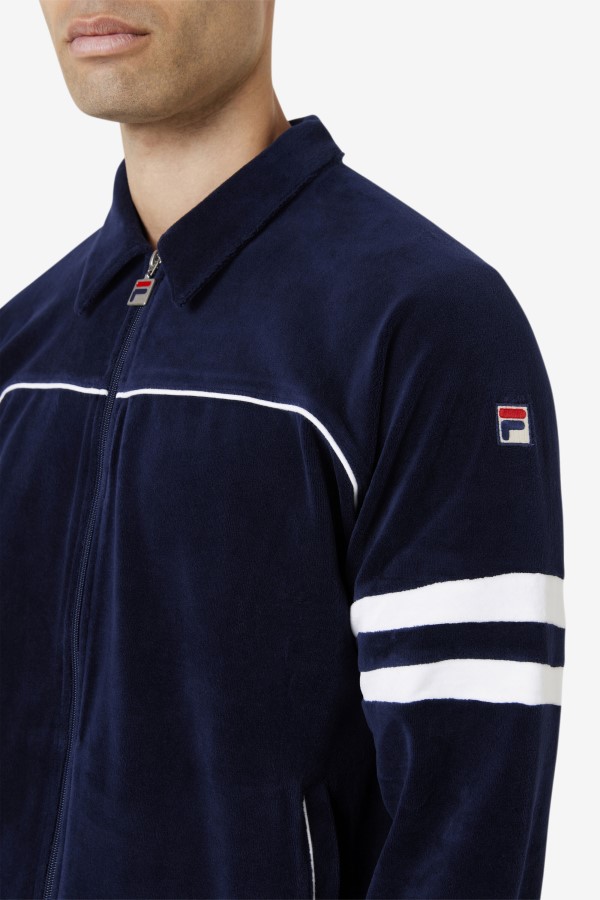 Fila Verdy Velour Jacket Navy/White