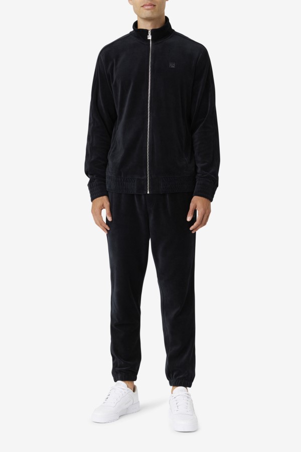 Fila Deverall Velour Jacket Black