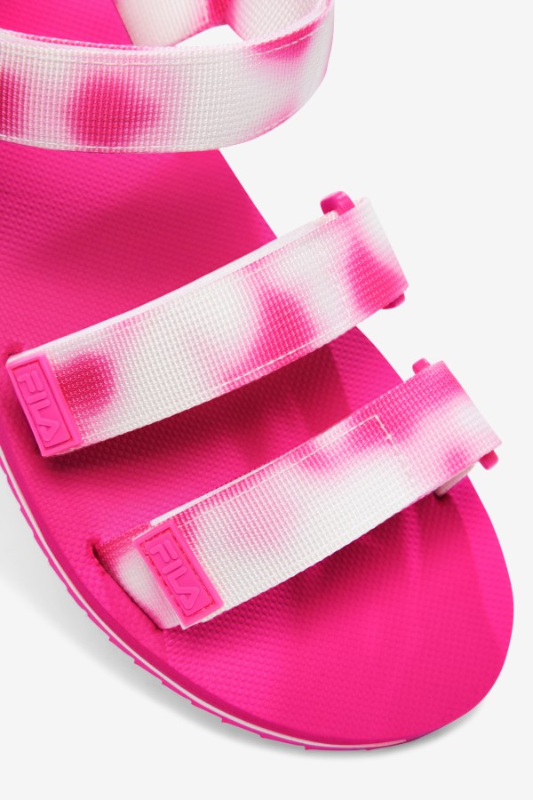 Multi/Pink Glo/White Fila Women\'s Drifter Ts Tie Dye